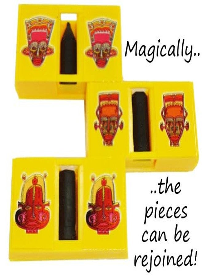 مايلز ماجيك سحر قلم مايلز ماجيك المتعرج | خدعة القطع والاستعادة الكلاسيكية لخداع ذهني حقيقي | سحر عن قرب | سحر الشارع | خدع سحرية على المسرح - Image 4